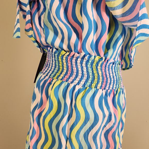 MICHELLE MCDOWELL Sadie Spring Capri Crush Blue 2pc Set, Size Medium - Picture 10 of 13